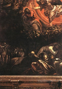  Italia Obras - La oración en el jardín Tintoretto del Renacimiento italiano
